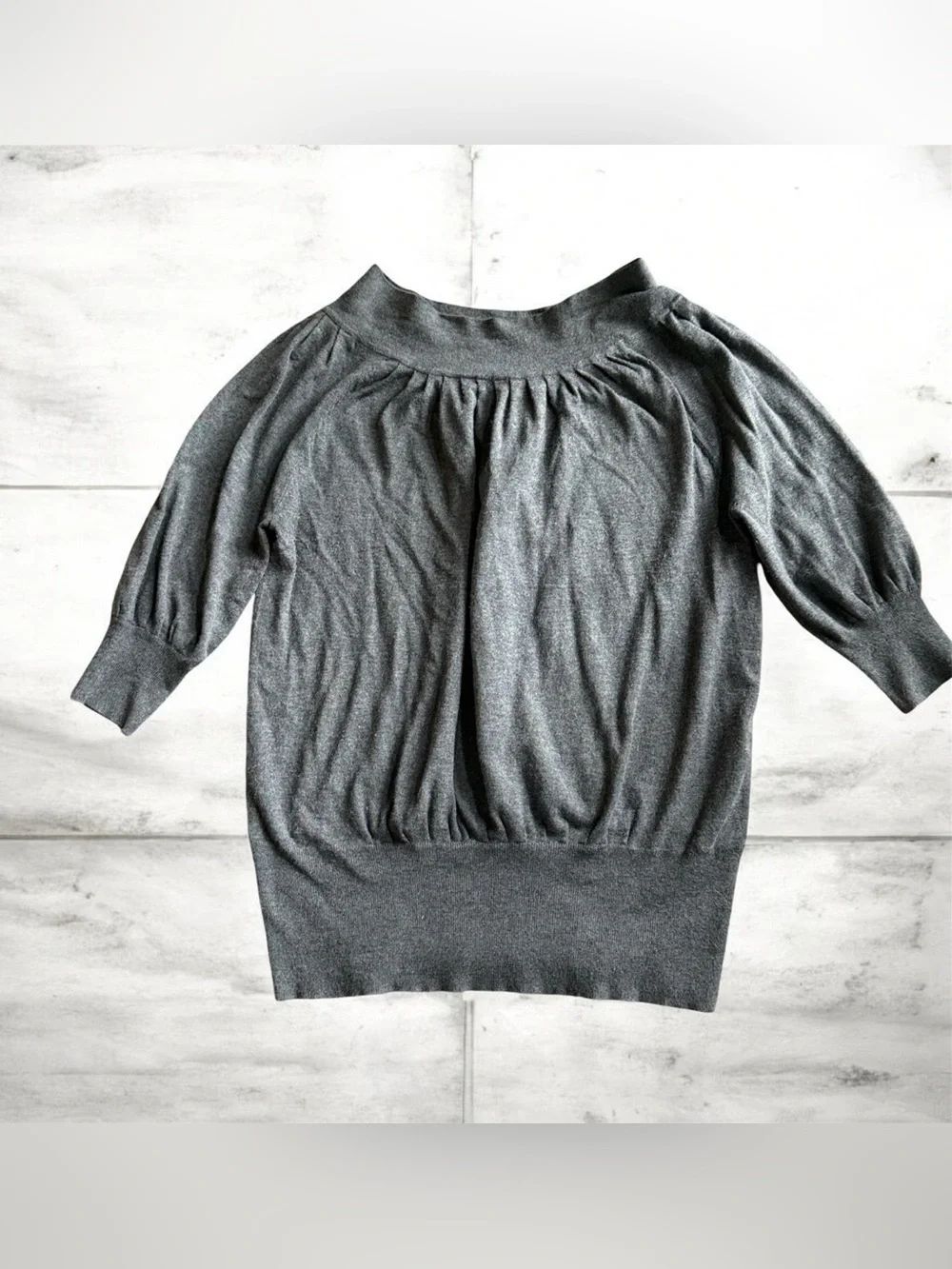 Joseph A. Gray Ribbed-Hem Sweater! - Picture 9 of 9